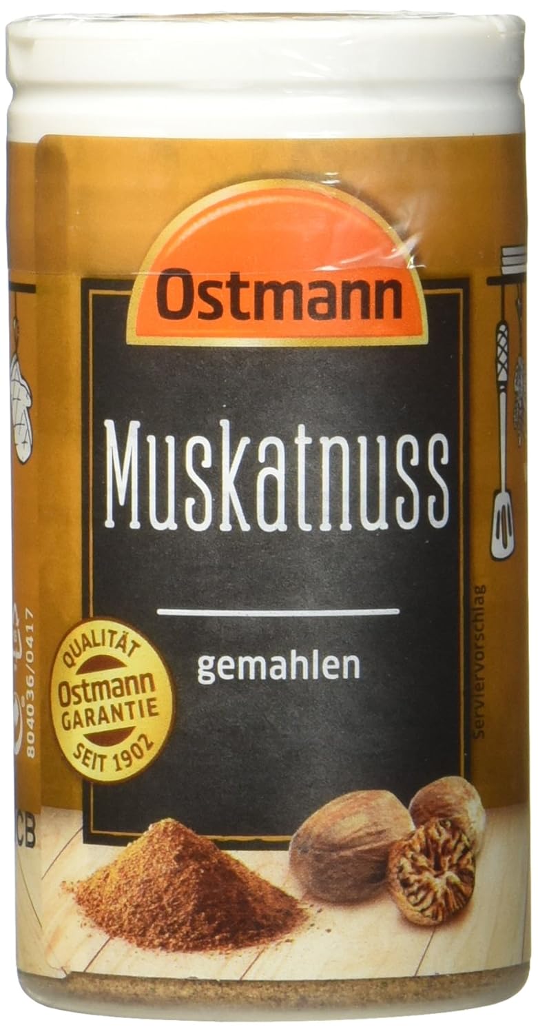 Muskatnuß gemahlen (ground nutmeg)