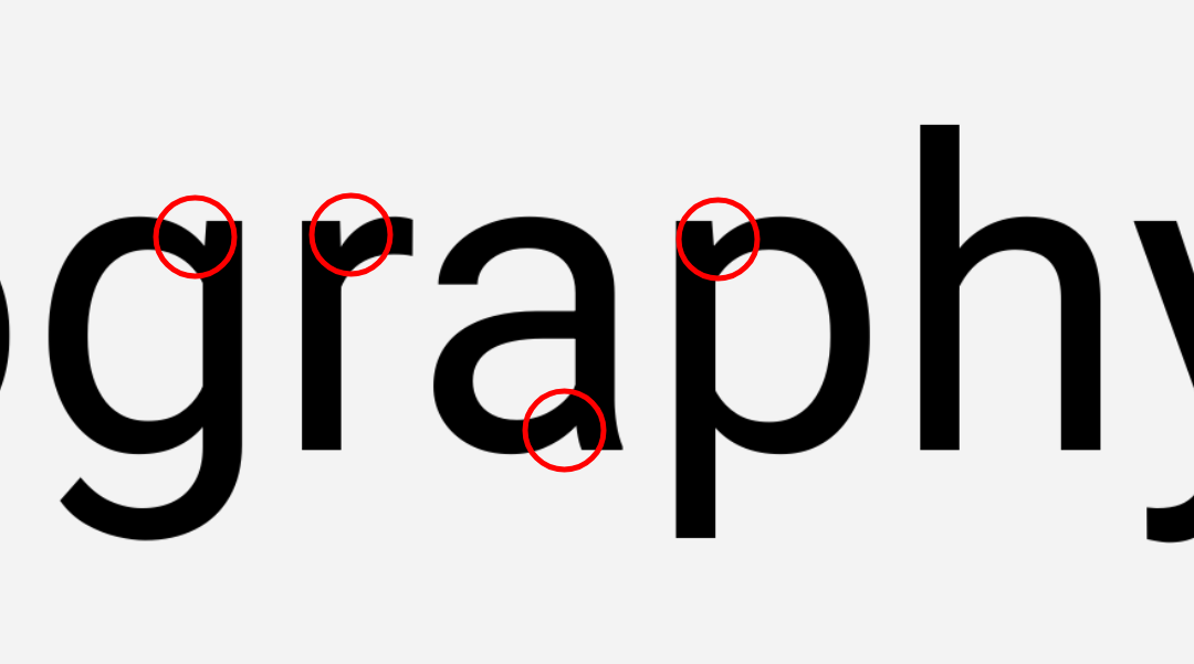 ugly font