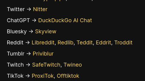 print LibreRedirect