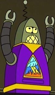 robit priest from the futurama 