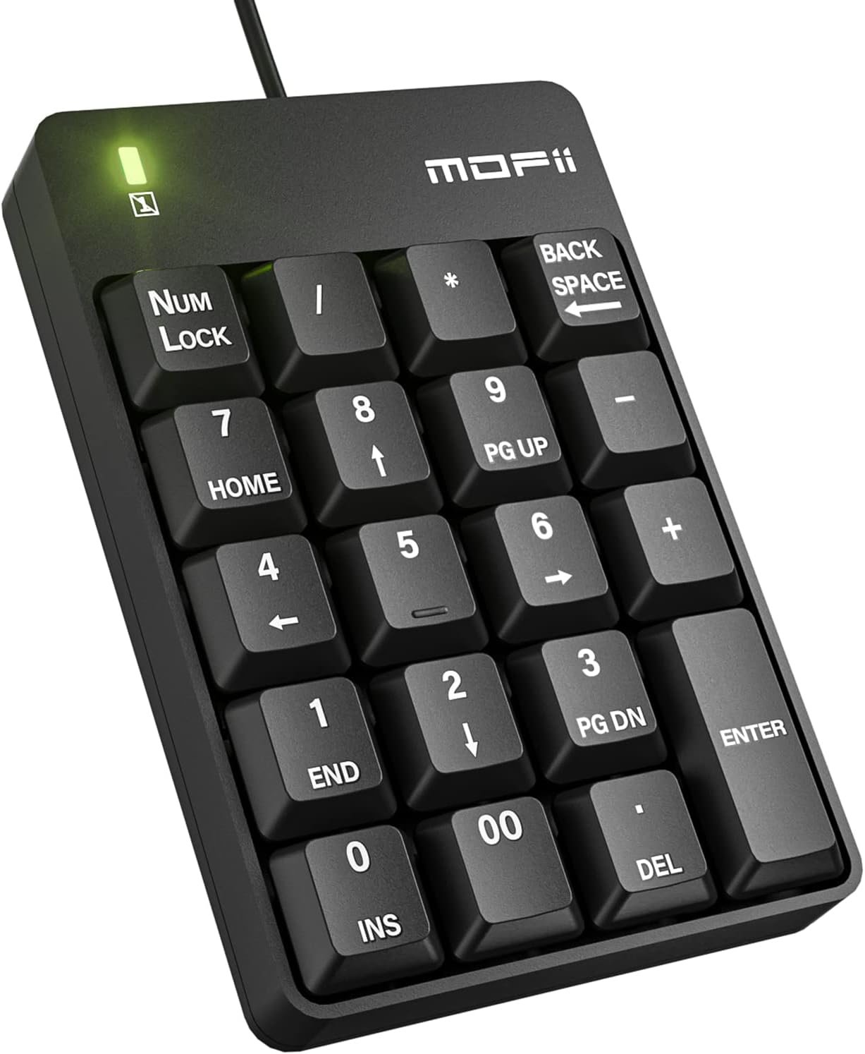 image of the numpad, where numbers are close to each other and not spread across the whole keyboard