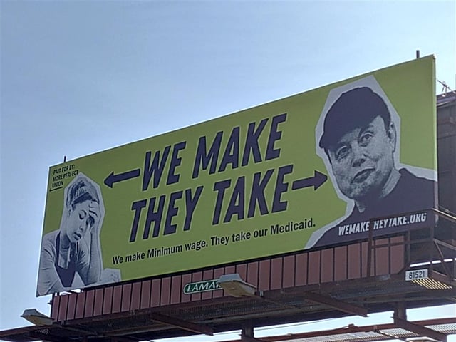 We Make, They Take